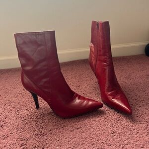 Bandolino Red Boots Size 9